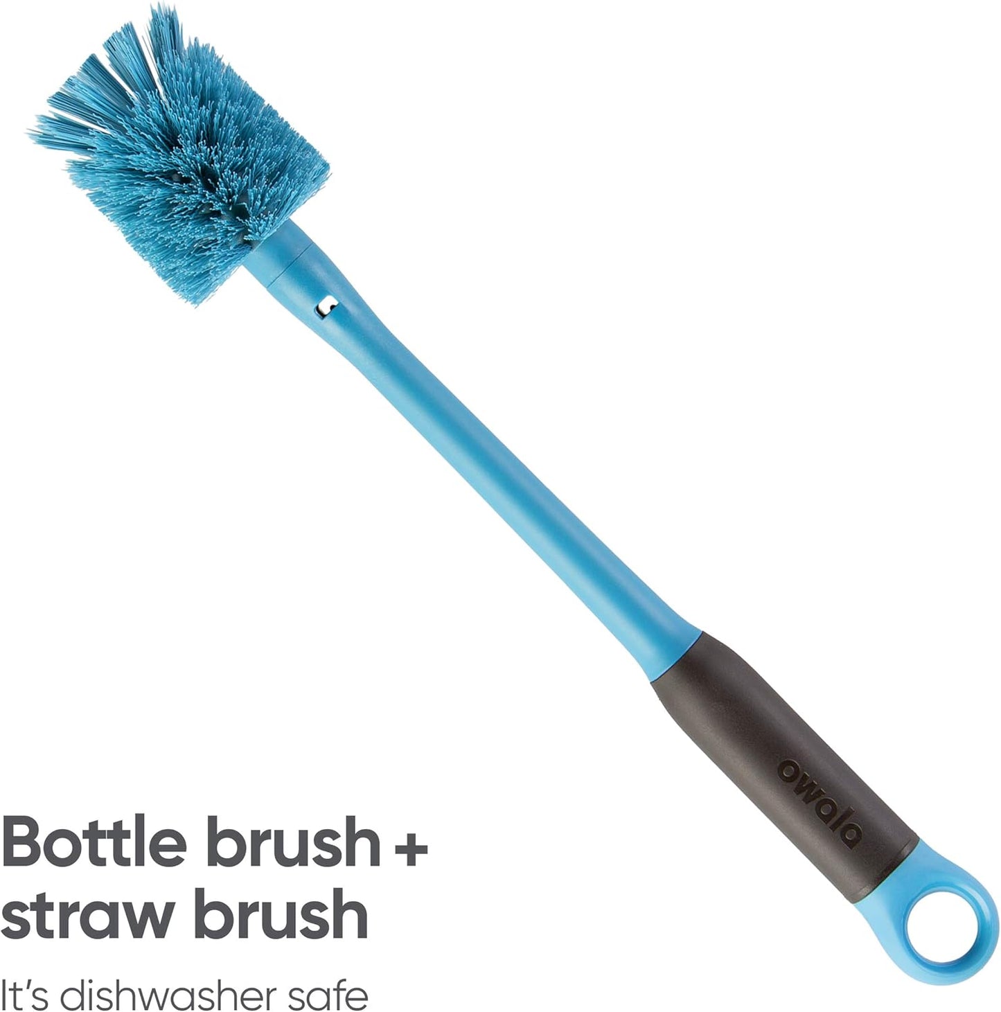 2-in-1 Water Bottle Brush Cleaner & Straw Cleaner