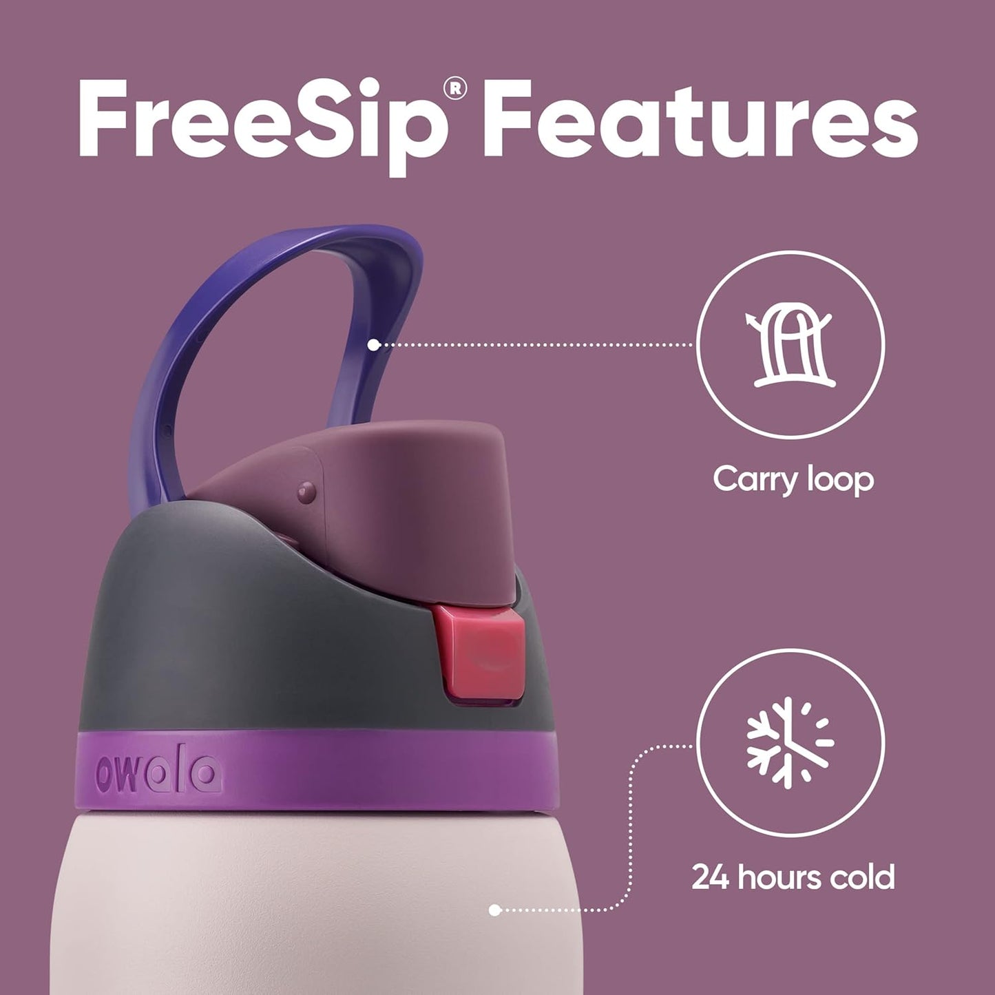 Owala SmoothSip Insulated Stainless Steel Coffee Tumbler